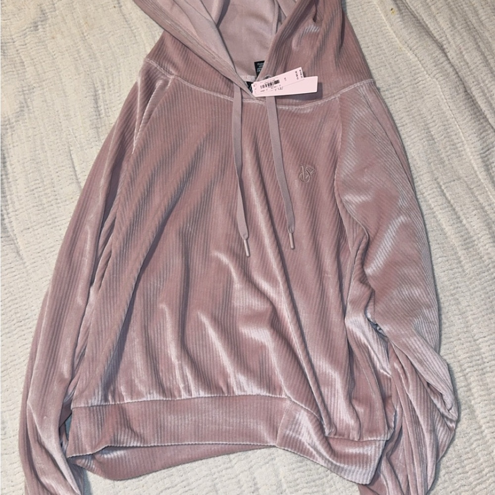 Victoria's Secret Light Pink Velour Jacket